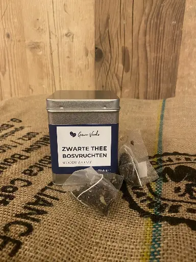 Zwarte Thee Bosvruchten